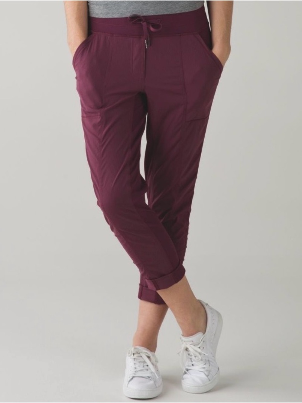 Lululemon Street to Studio Pant II ~ 8 ~ Red Grape